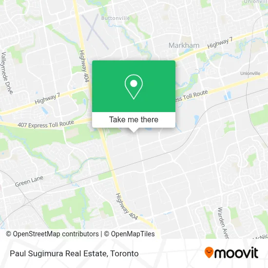 Paul Sugimura Real Estate map