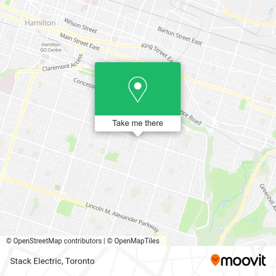 Stack Electric map
