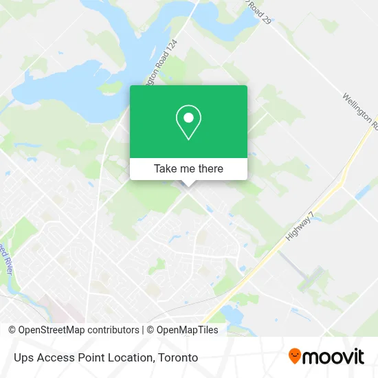 Ups Access Point Location plan