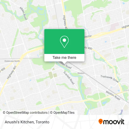 Anushi's Kitchen map