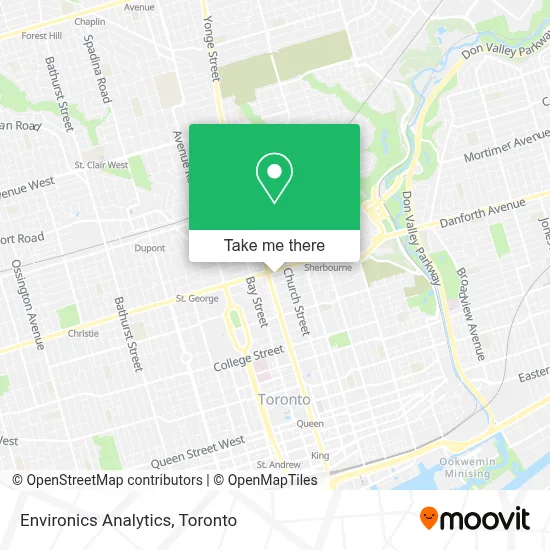 Environics Analytics map