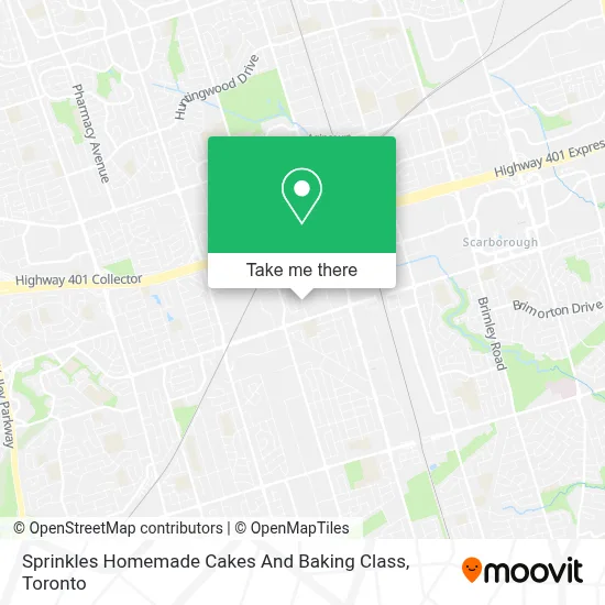 Sprinkles Homemade Cakes And Baking Class map