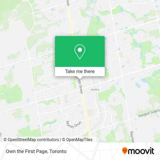 Own the First Page map