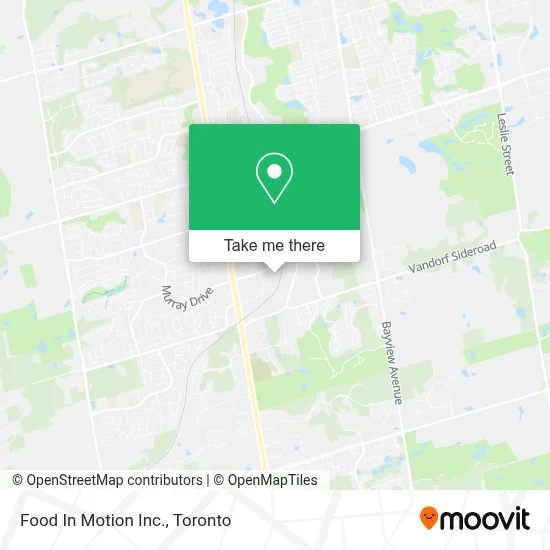 Food In Motion Inc. map