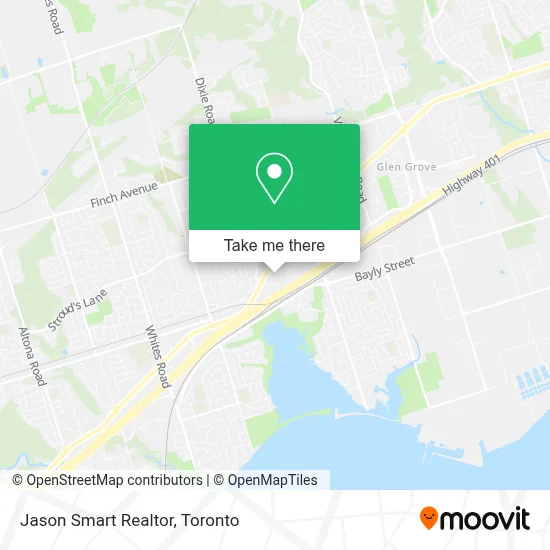 Jason Smart Realtor map