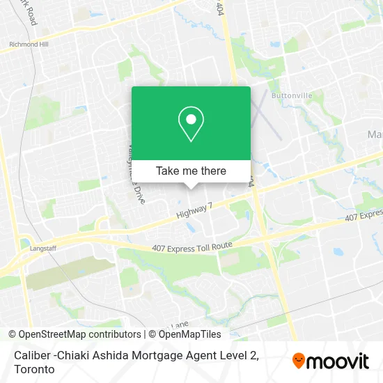 Caliber -Chiaki Ashida Mortgage Agent Level 2 map