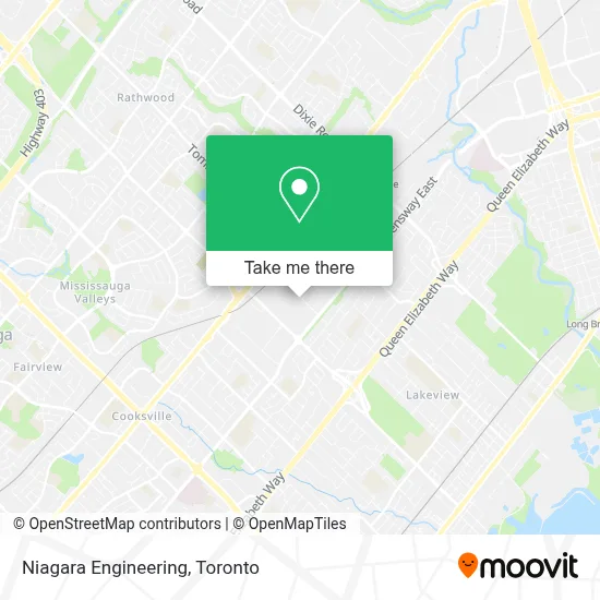 Niagara Engineering map