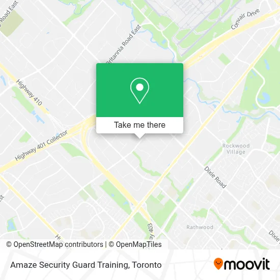 Amaze Security Guard Training map