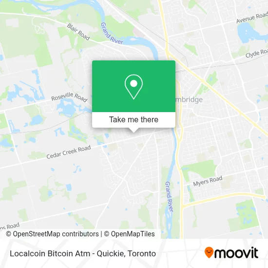 Localcoin Bitcoin Atm - Quickie map