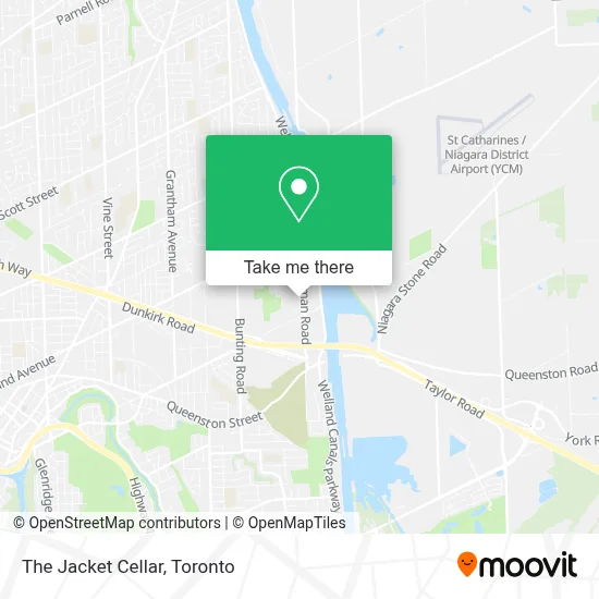 The Jacket Cellar map