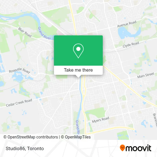 Studio86 map