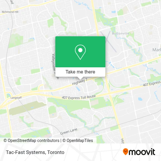Tac-Fast Systems map