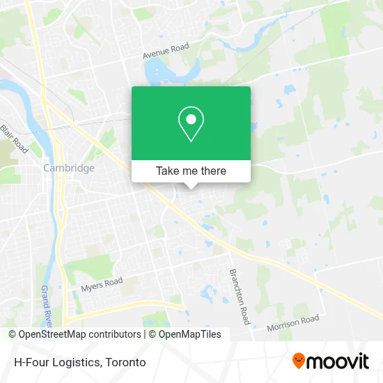 H-Four Logistics map