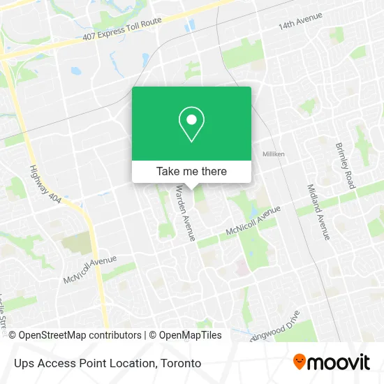 Ups Access Point Location plan