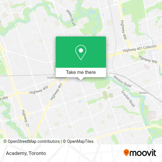 Academy map