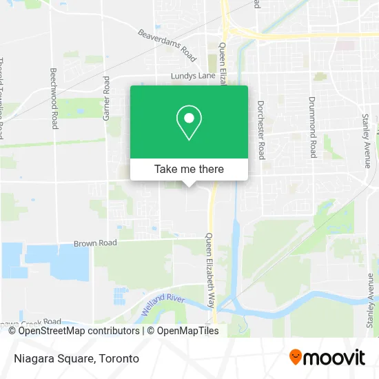 Niagara Square map