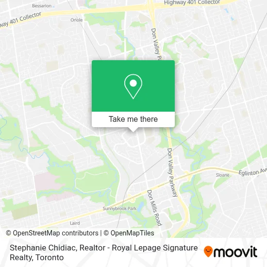 Stephanie Chidiac, Realtor - Royal Lepage Signature Realty map