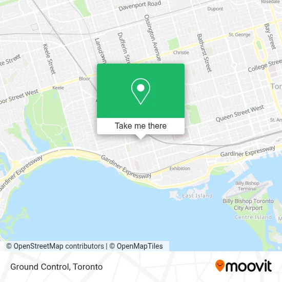 Ground Control map