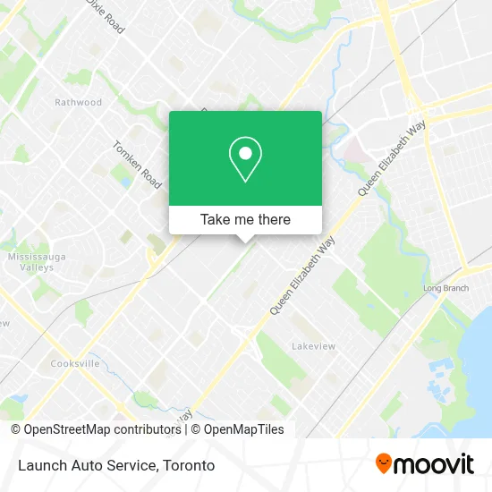 Launch Auto Service map