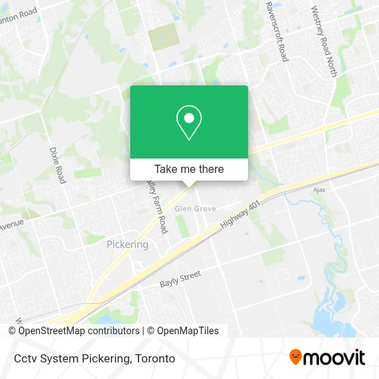 Cctv System Pickering map