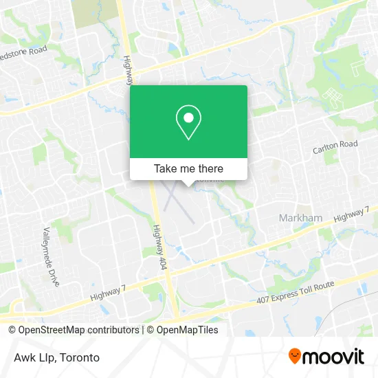 Awk Llp map