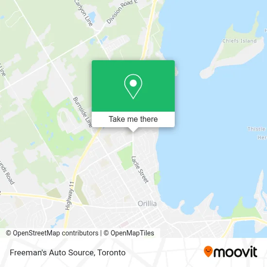 Freeman's Auto Source map