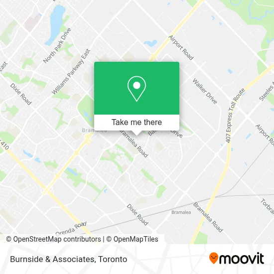 Burnside & Associates map