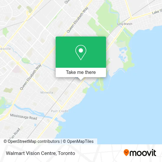Walmart Vision Centre map