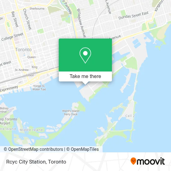 Rcyc City Station map