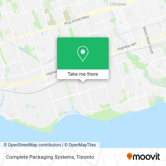 Complete Packaging Systems map
