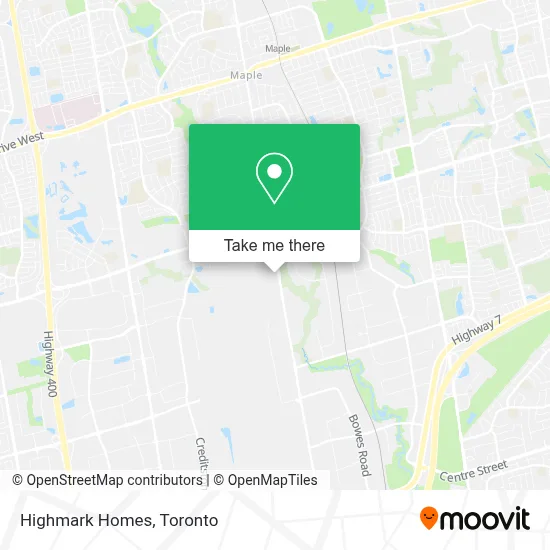 Highmark Homes map