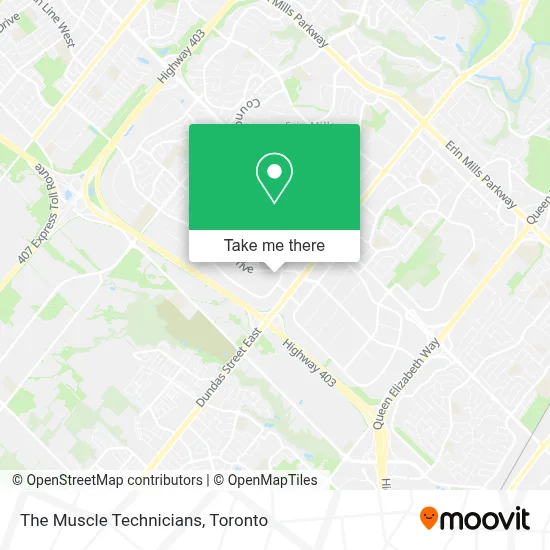 The Muscle Technicians map