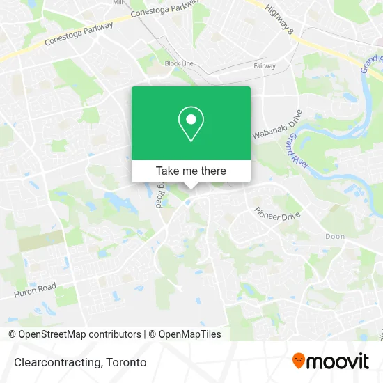 Clearcontracting map