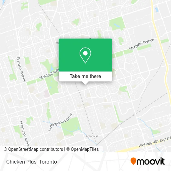 Chicken Plus map