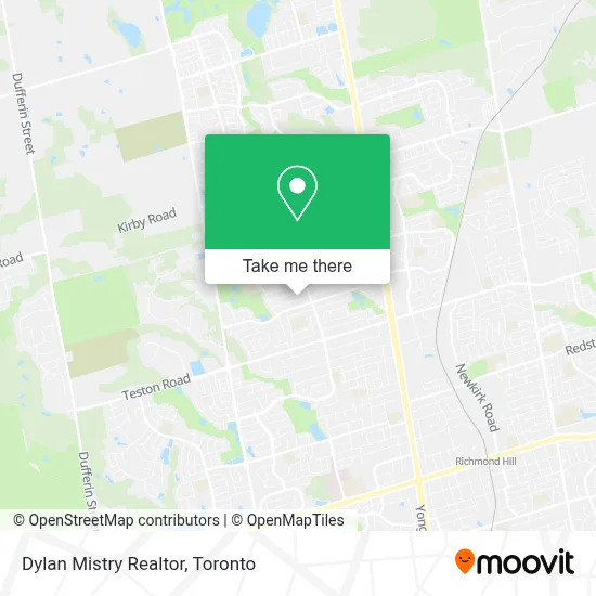 Dylan Mistry Realtor map