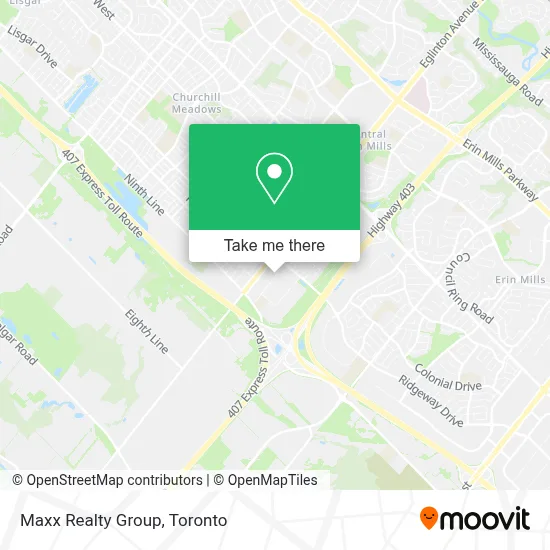 Maxx Realty Group map