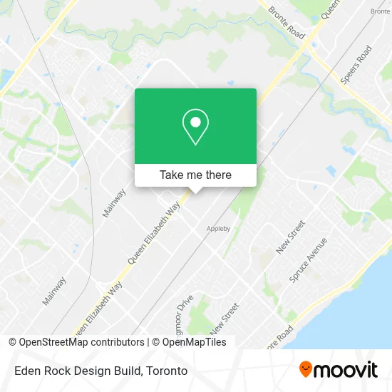 Eden Rock Design Build map