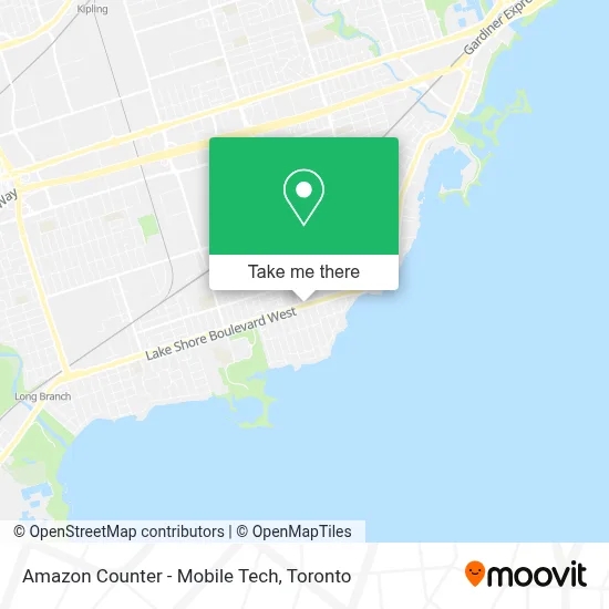 Amazon Counter - Mobile Tech map