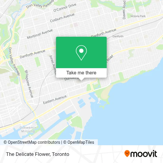 The Delicate Flower map