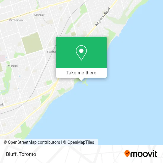 Bluff map