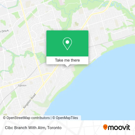 Cibc Branch With Atm map