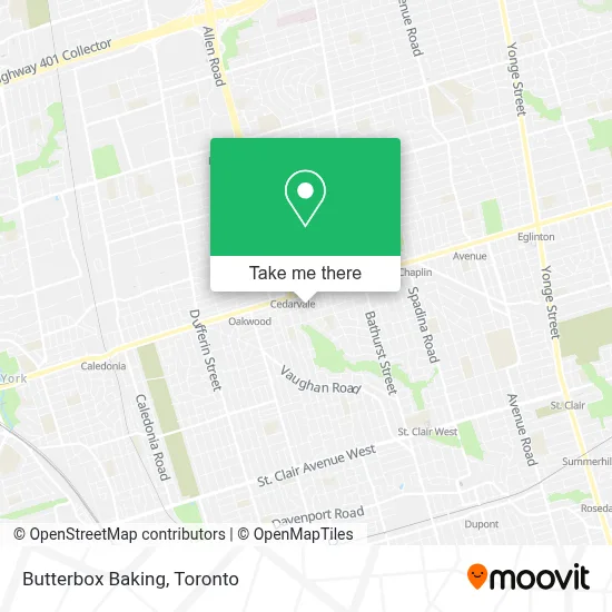 Butterbox Baking map