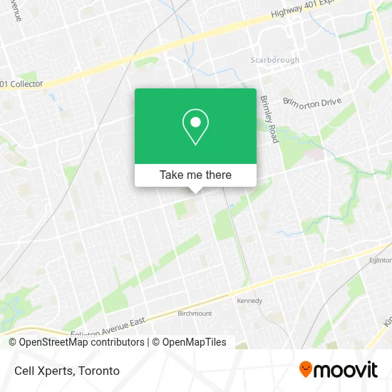 Cell Xperts map