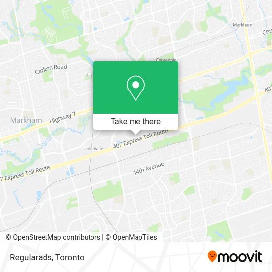 Regularads map