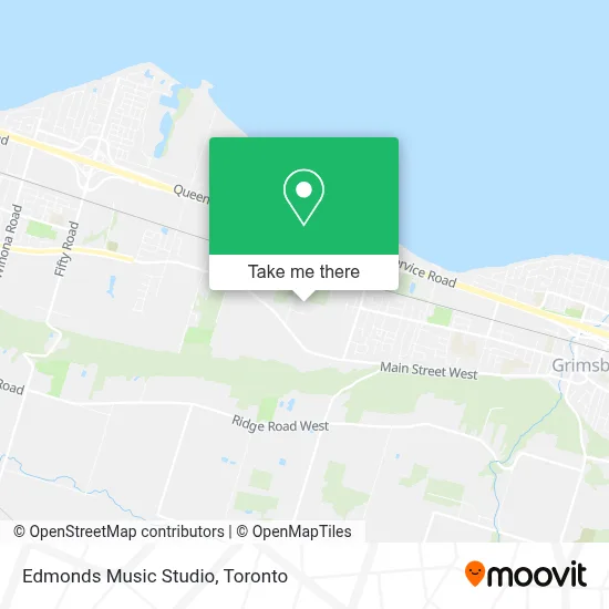 Edmonds Music Studio map