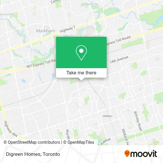 Digreen Homes map