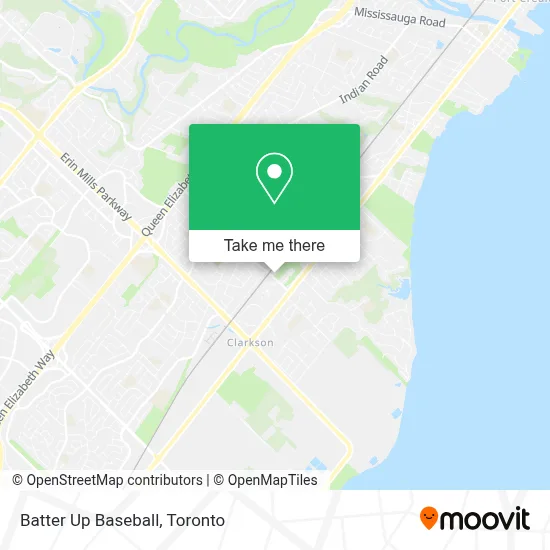 Batter Up Baseball map