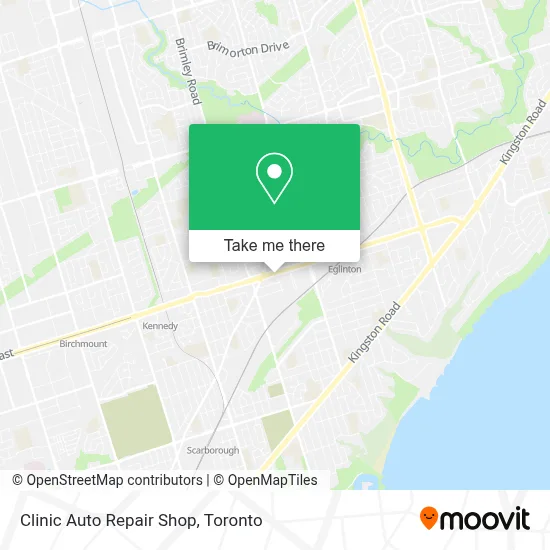 Clinic Auto Repair Shop map