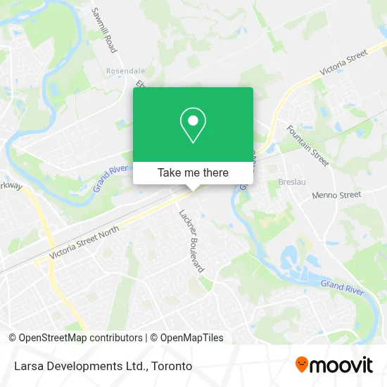 Larsa Developments Ltd. map