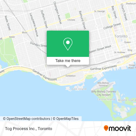 Tcg Process Inc. map
